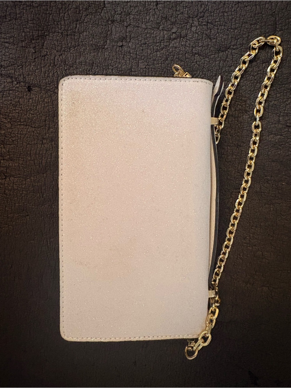 Elegant Women's Butterfly Clutch - Pink Glitter - Picture 5 of 6
